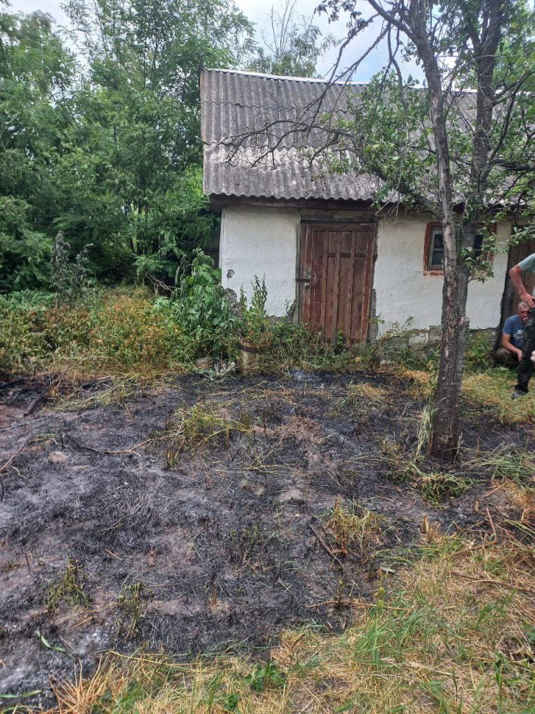 Загорання житлової будівлі та дерева: рятувальники Переяславщини боролися з вогнем