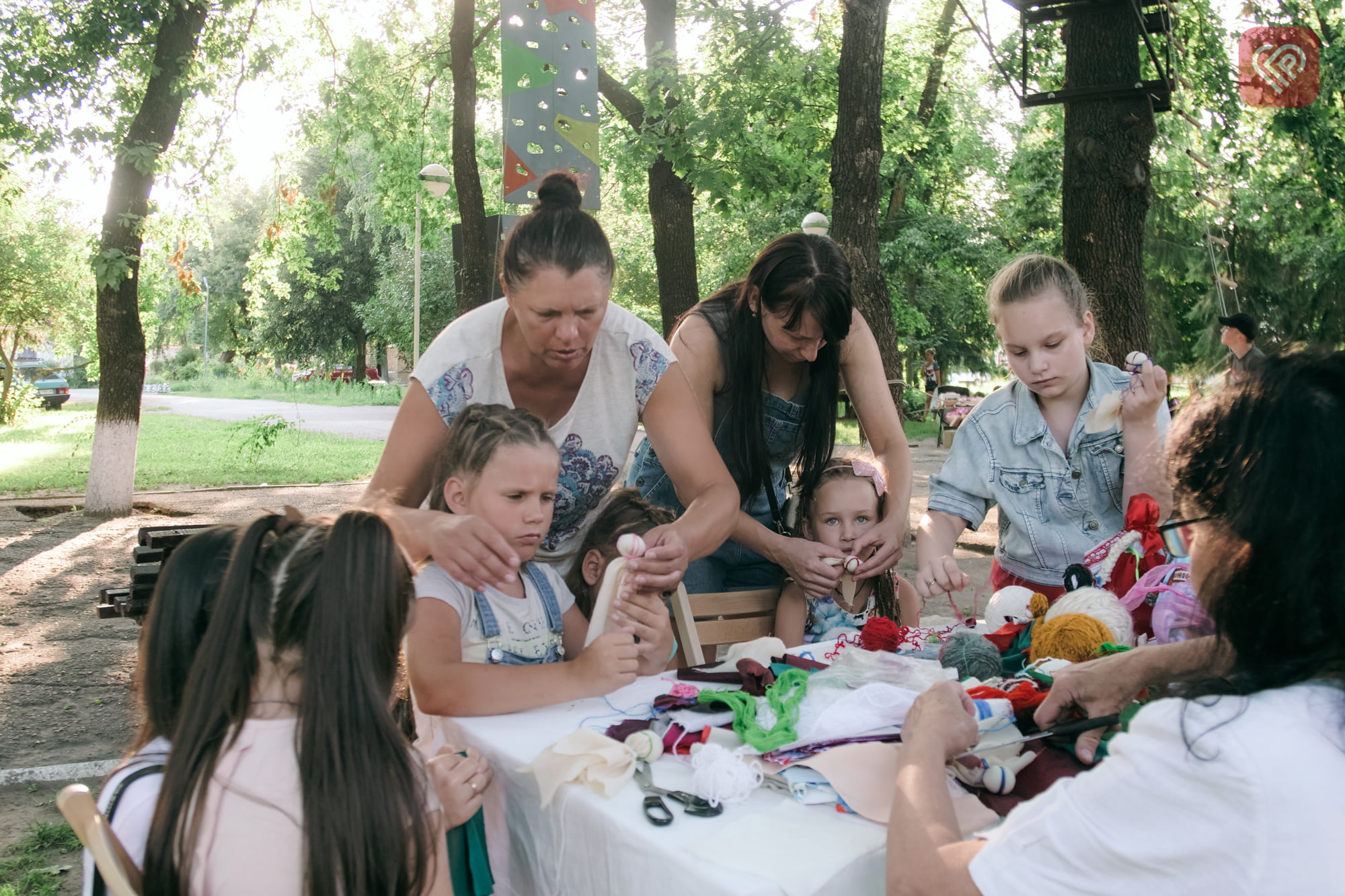 Просвітницько-культурологічний захід «Про Дніпро ревучий» відбувся вчора у парку імені Шевченко