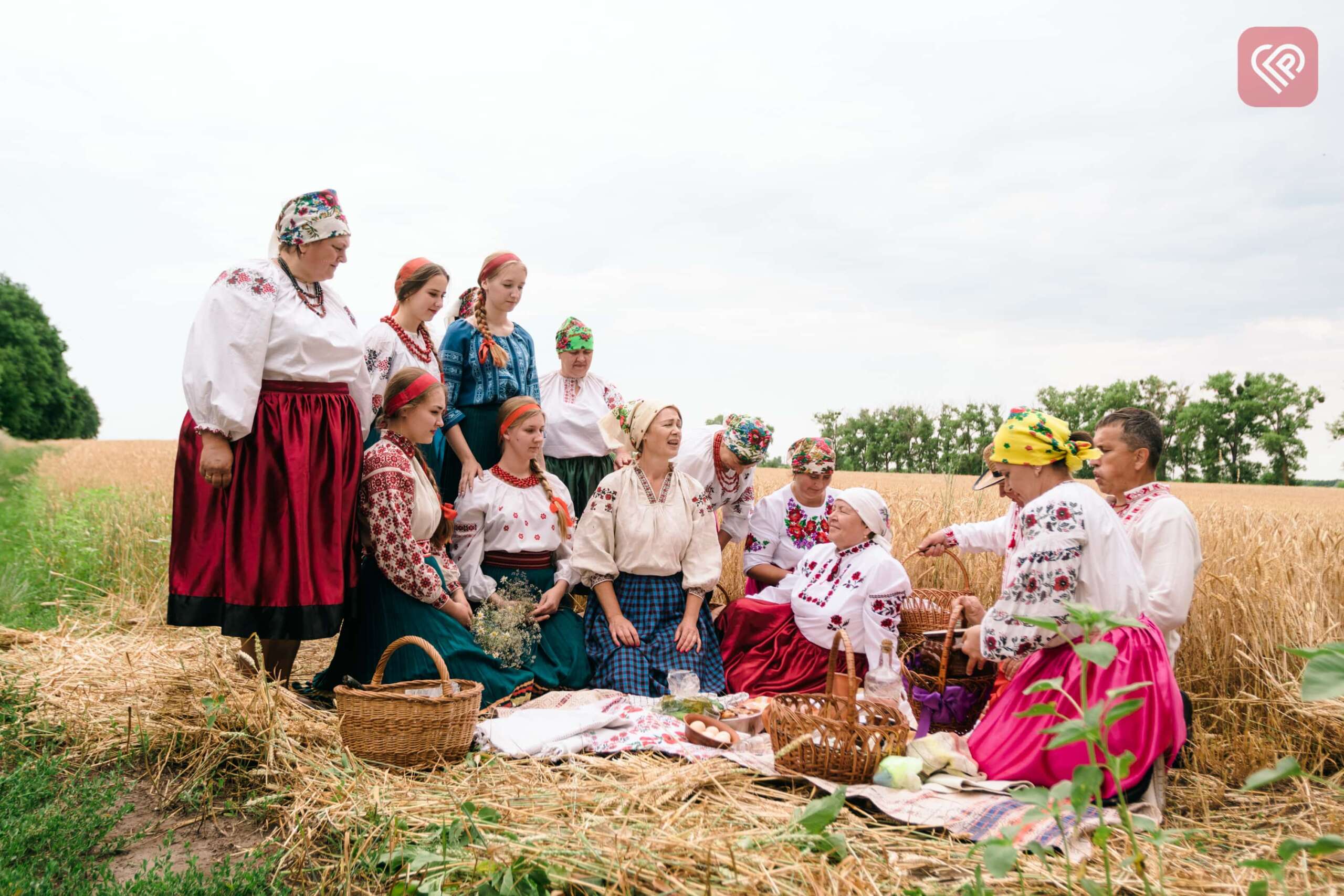 На Переяславщині втретє відбувся культурно-просвітницький захід відтворення етнографічного обряду «Зажинки»