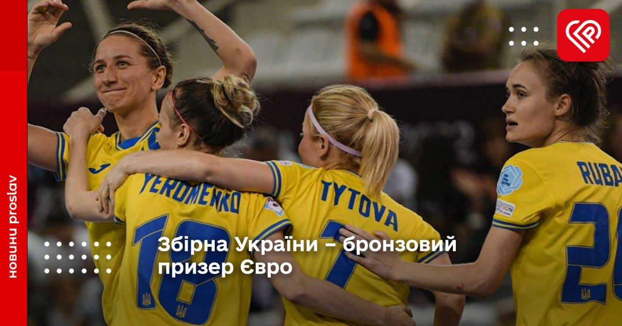жіноча збірна України з футзалу – бронзовий призер Євро