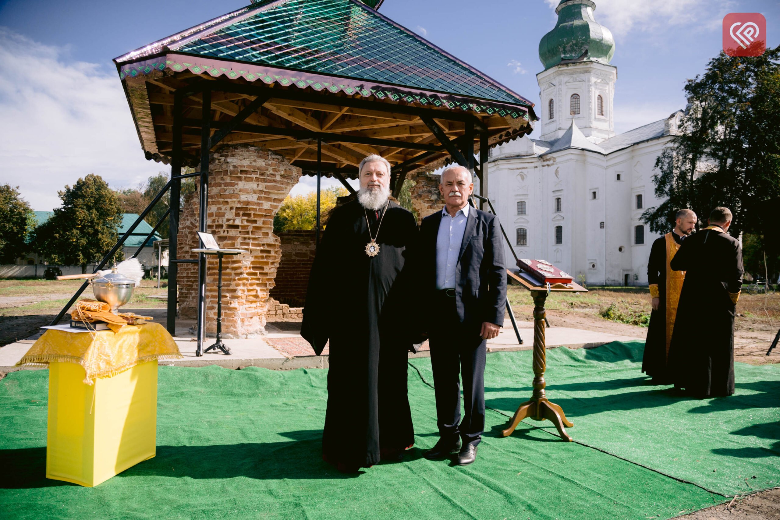Вячеслав Саулко і епископ Лаврентій