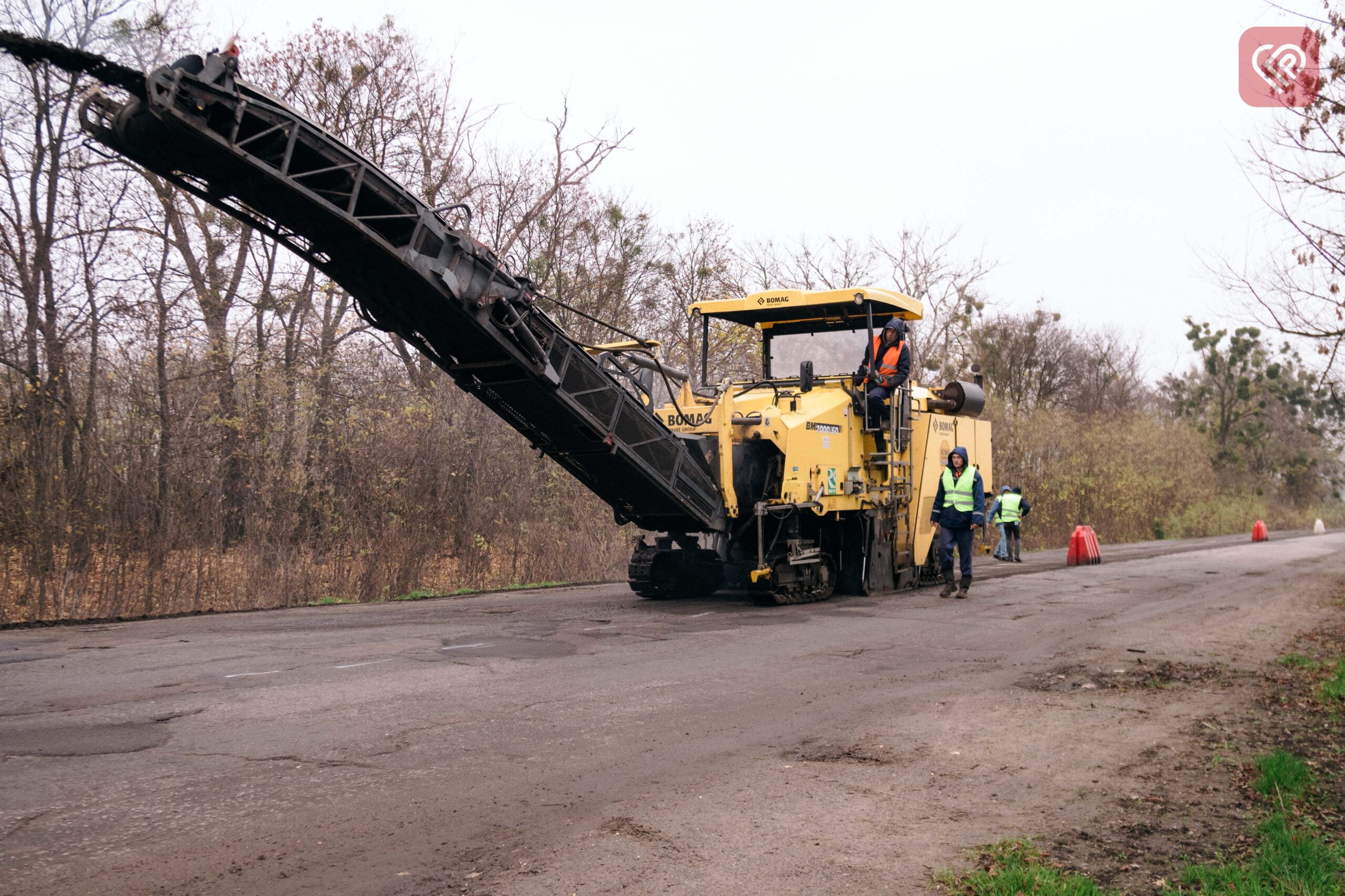 У Переяславі розпочався капітальний ремонт дороги по Золотоніському шосе (фото)