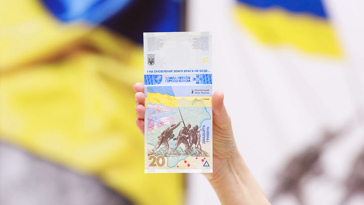 нова банкнота номіналом 20 гривень