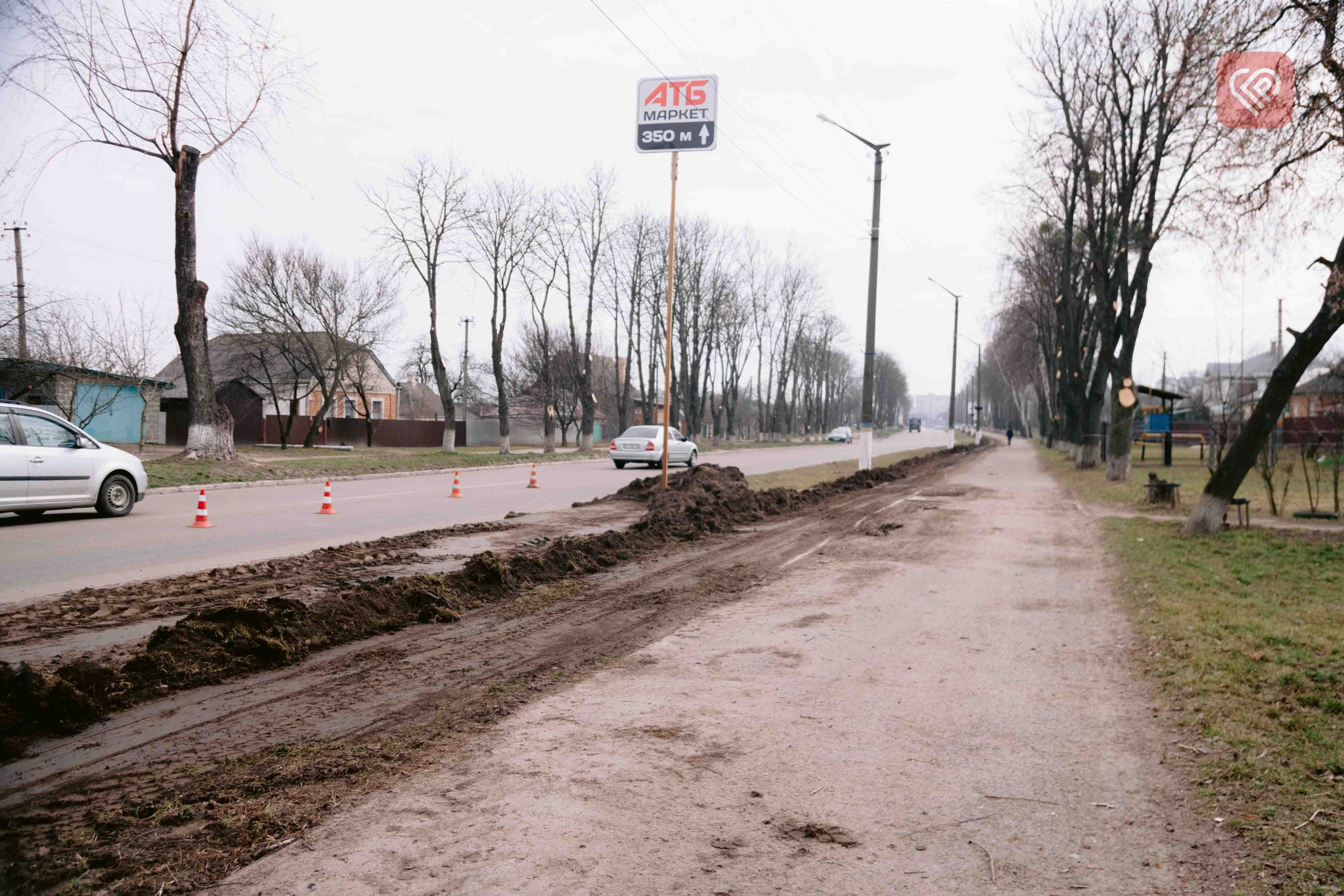 У Переяславі відбулись роботи по благоустрою: висаджували кущі, прибирали парк Шевченка та облаштовували зелену зону вздовж вулиці Богдана Хмельницького