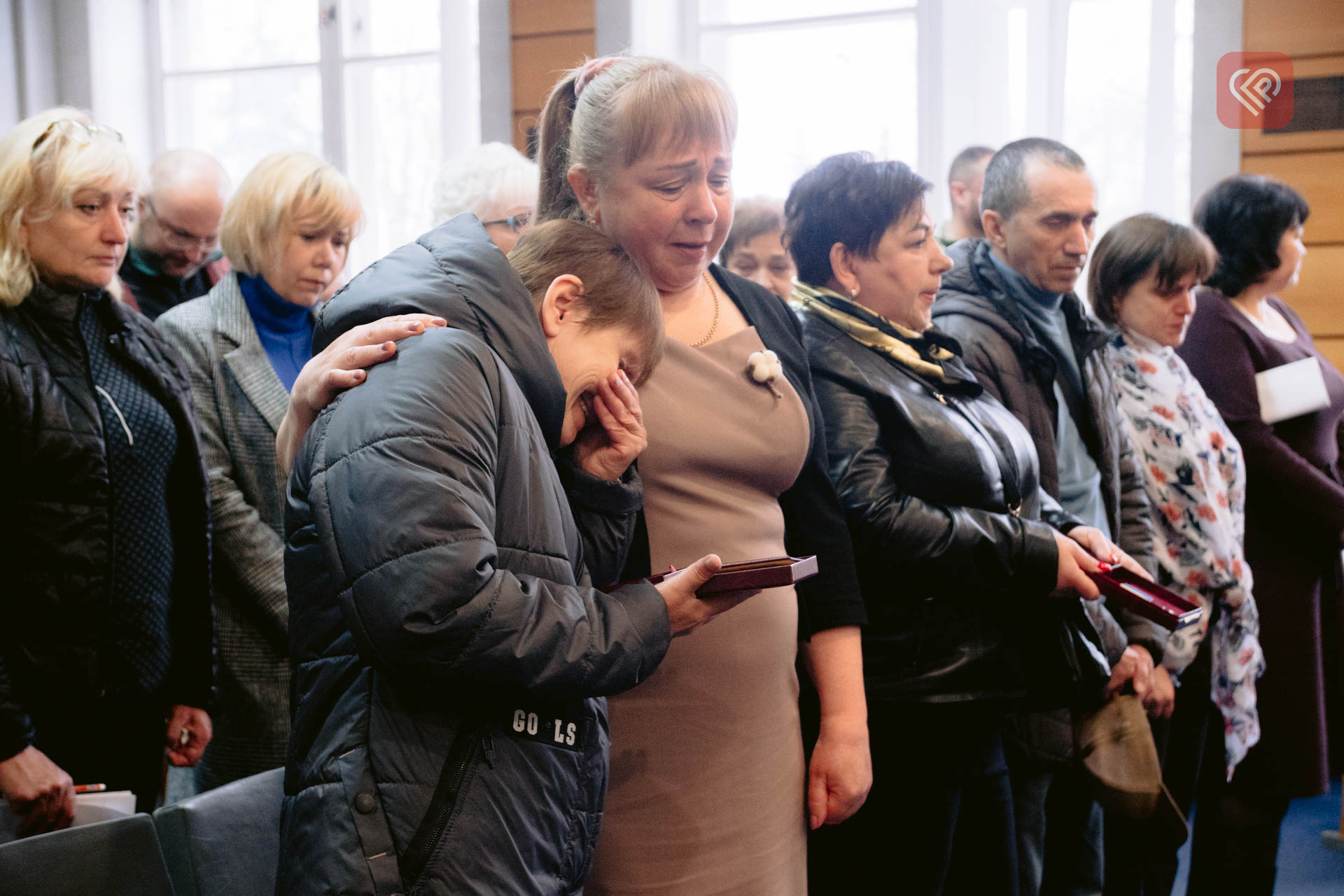 Орден «За мужність» ІІІ ступеня та орденську книжку нагородженого Указом Президента України від 12 серпня 2022 року Потапенка Сергія Олександровича передано його матері Потапенко Наталії Петрівні.