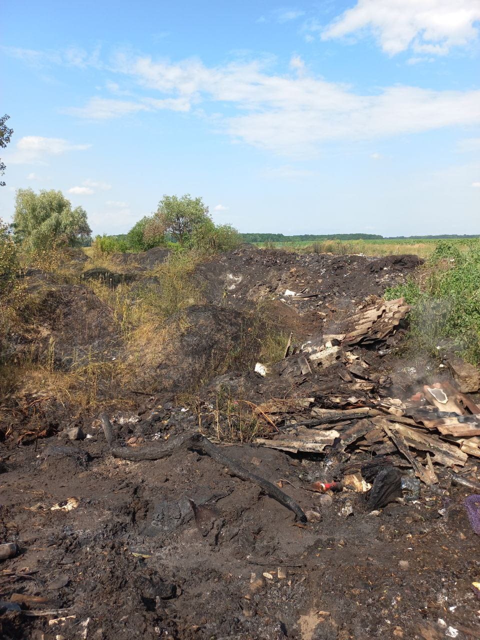 Переяславські пожежники допомогли подолати пожежу у Броварському районі