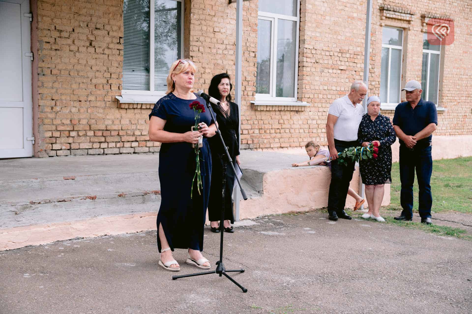 На Переяславщині відкрили пам’ятний знак воїну Андрію Омельченку