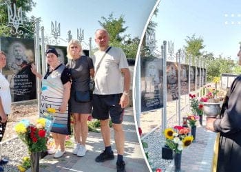 У Циблях відкрили Алею слави на честь загиблих на війні героїв громади