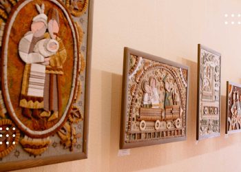 Бориспільська майстриня презентувала у Переяславі виставку «Текстильні візерунки»