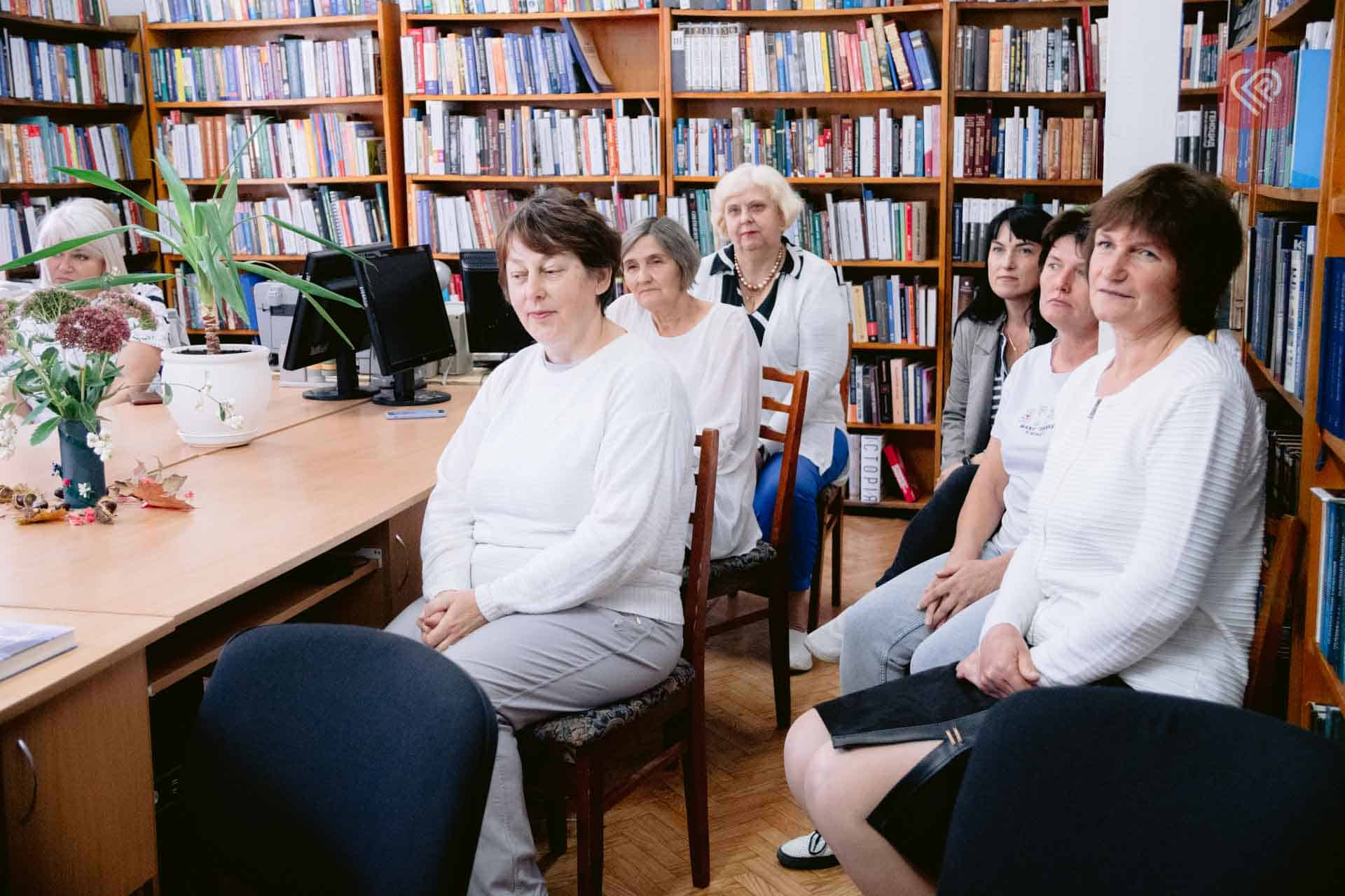 «Ми усвідомили свою цінність під час війни»: у Переяславі працівників бібліотеки привітали з професійним святом