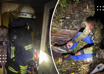 Під час пожежі у Переяславі врятували чоловіка