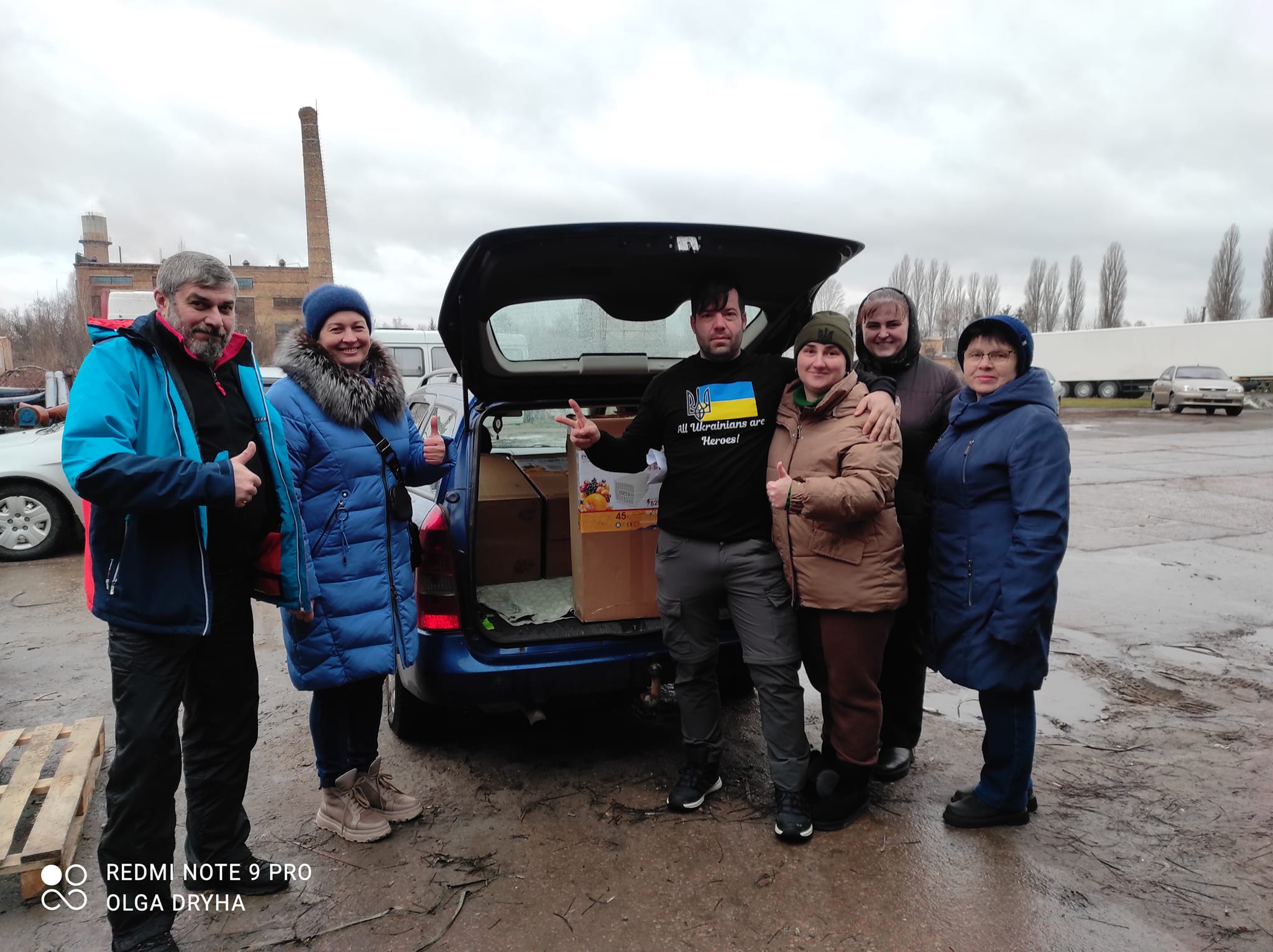 Жителі Переяславщини допомагають ЗСУ пережити морози: передали систему опалення, дровокол і теплі шкарпетки