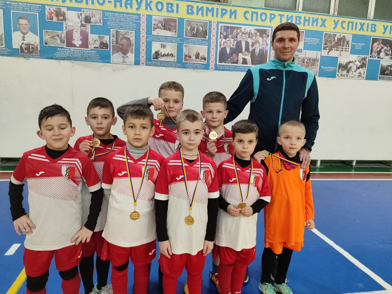 Переяславці святкували перемогу: юні футболісти з команди «Матадор» здобули перше місце на турнірі