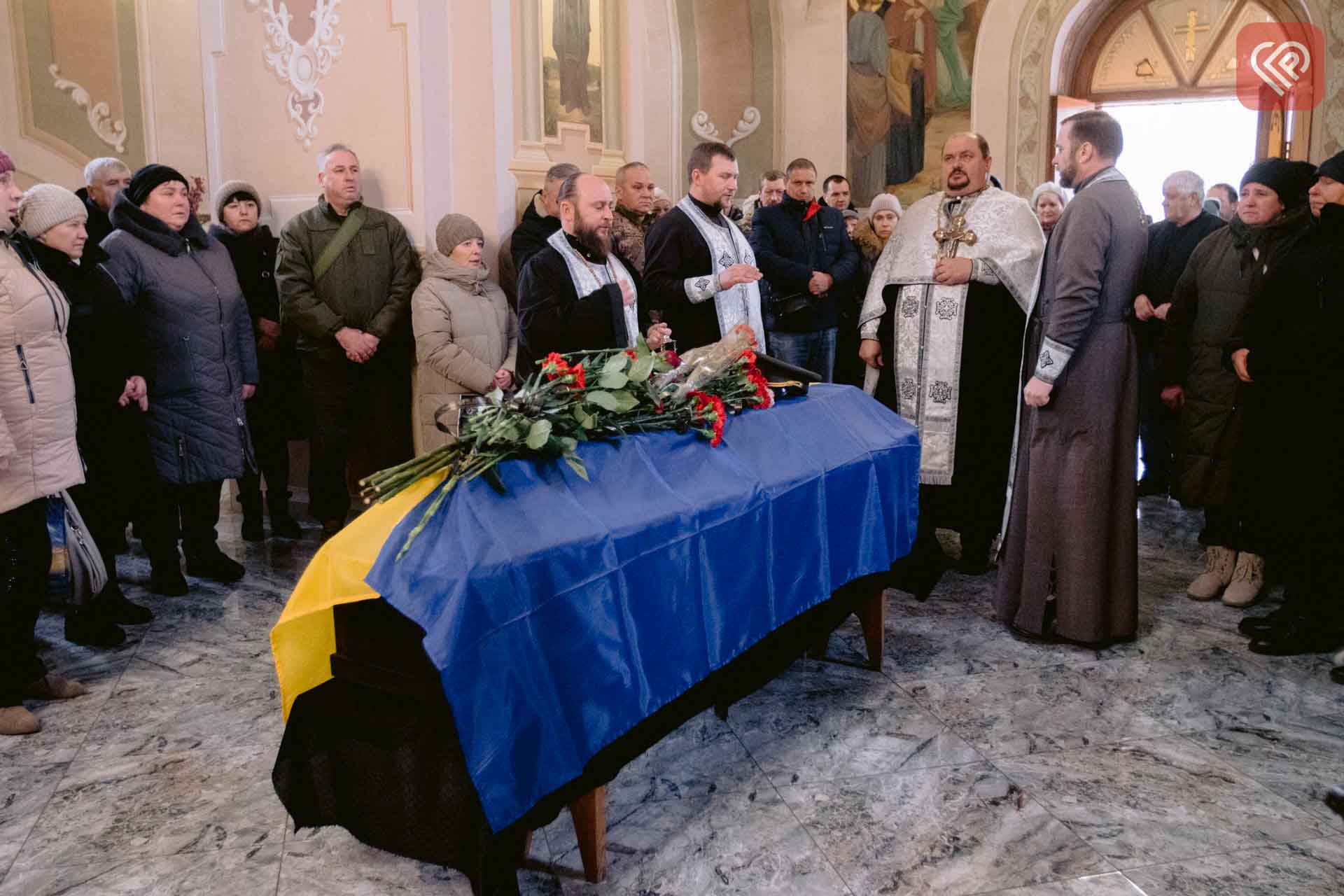 На Переяславщині попрощалися з воїном Володимиром Бараном: він загинув внаслідок удару ворожого FPV-дрона