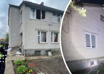 На Київщині внаслідок атаки 26 квітня пошкоджені 6 будинків та авто