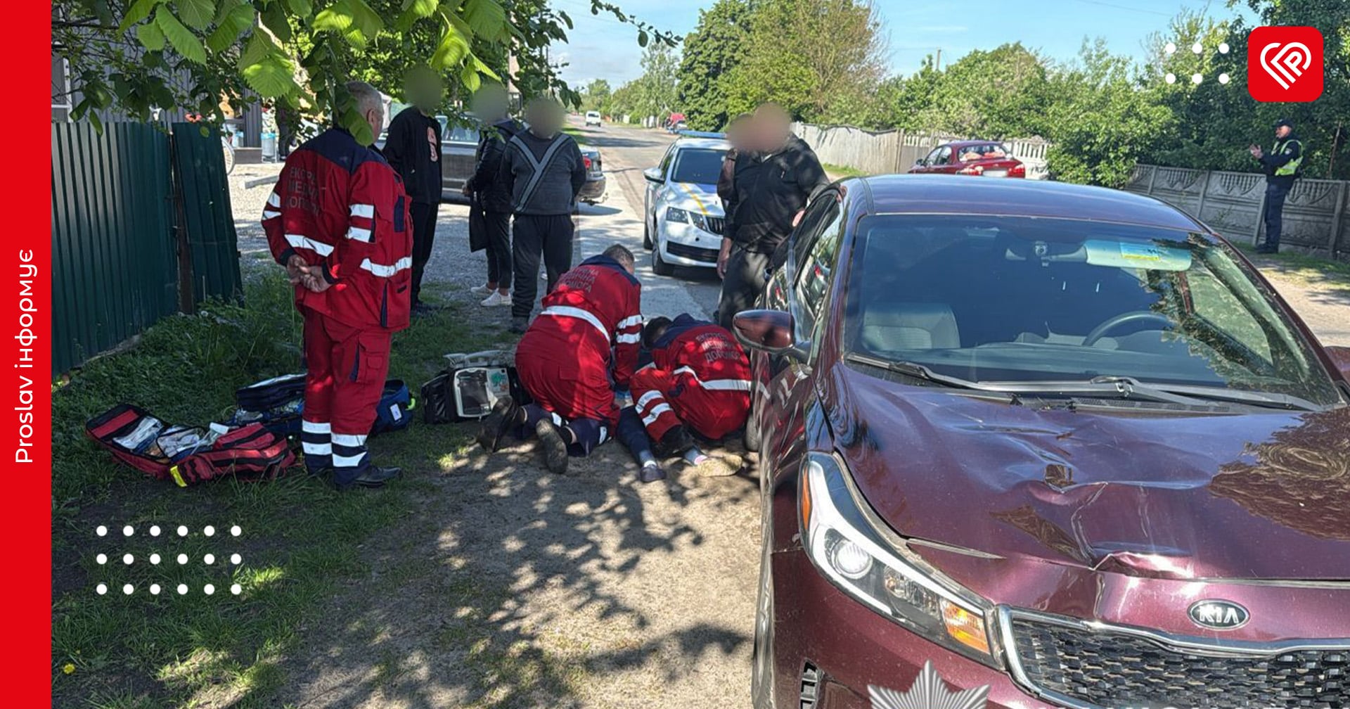 Трагедія на Бориспільщині: автомобіль на смерть збив 10-річну дитину, водія затримали